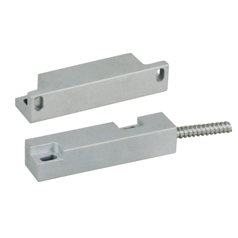 BS-2073AC Wired Metal Rolling Garage Door Switch Magnetic Door Contacts SensorsMetal Magnetic Reed Switch Normally Open Closed NC NO Door Alarm Security